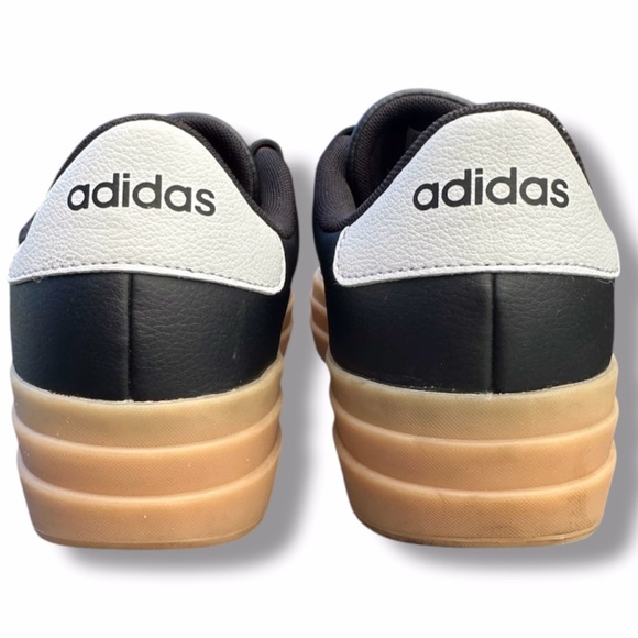 Adidas VL Court Bold Women's Size 10 Platform Shoe Sneaker Leather Streetwear - Picture 6 of 8